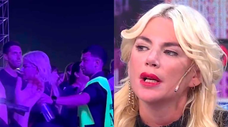 Esmeralda Mitre se peleó en el show de Luis Miguel: “Le escupieron la cara”