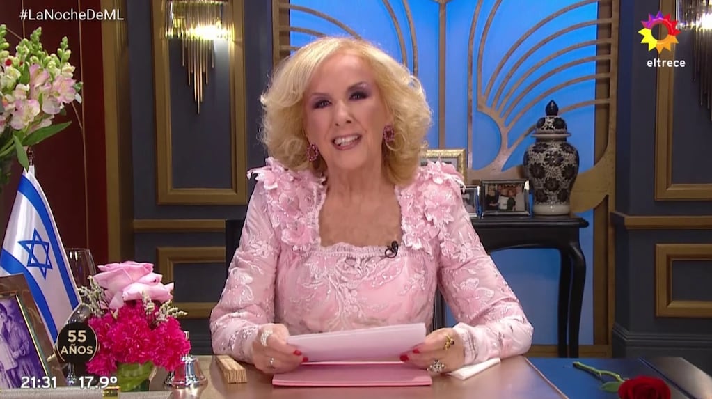 La felicidad de Mirtha Legrand por el éxito de su debut en La Noche de Mirtha