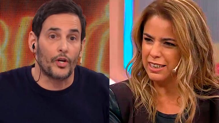 La explosiva reacción en caliente de Rodrigo Lussich tras el enojo de Marina Calabró por anunciar su separación