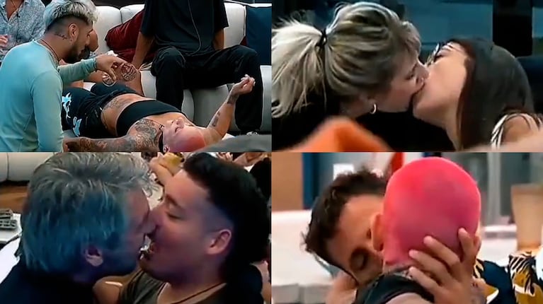 Madrugada súper hot en Gran Hermano 2023: besos apasionados, juego del hielo y striptease