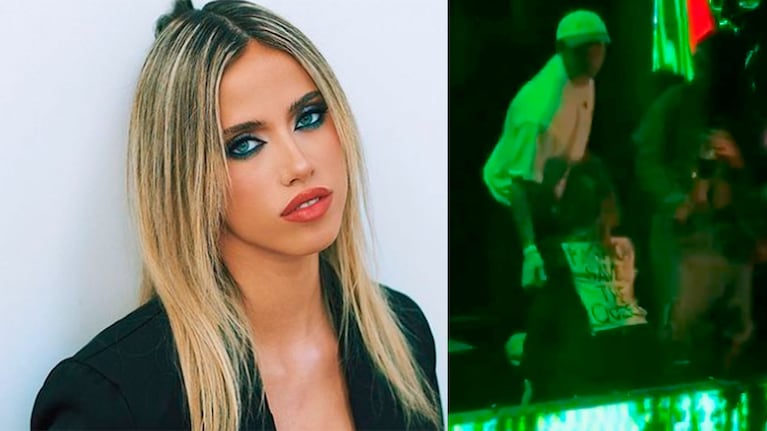 El polémico video de Denisse González pasada de copas en un boliche: la reacción de Bautista Mascia