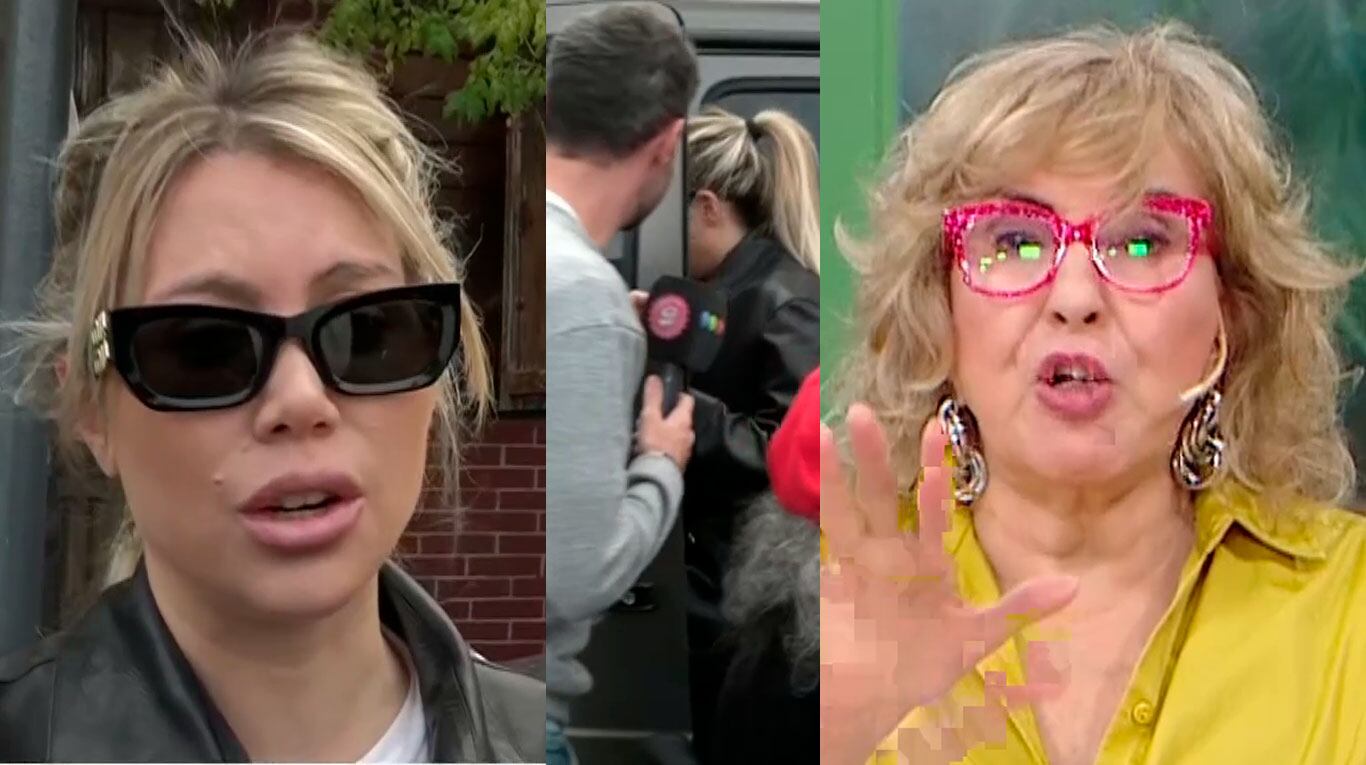 Georgina Barbarossa explotó en vivo por el desplante de Wanda Nara
