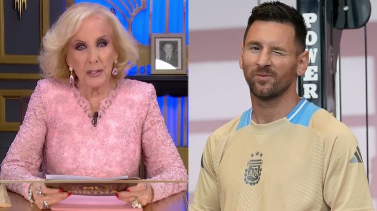 Mirtha Legrand miró a cámara y le hizo un pedido especial a Leo Messi en La Noche de Mirtha