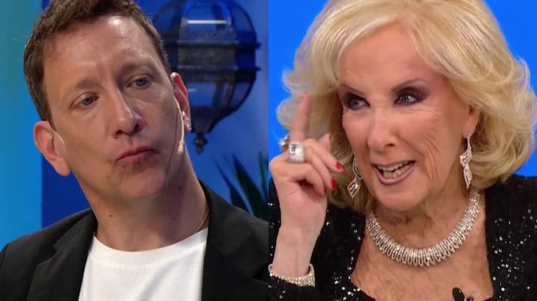 Mirtha Legrand soprendió a Nicolás Vázquez con una íncomoda: “¿Qué pasó que desde hace 9 años no venías a mi mesa?”