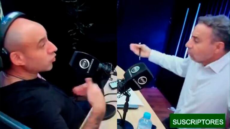 Se supo por qué Esteban Trebucq le revoleó los auriculares a Luis Majul en pleno aire: el video