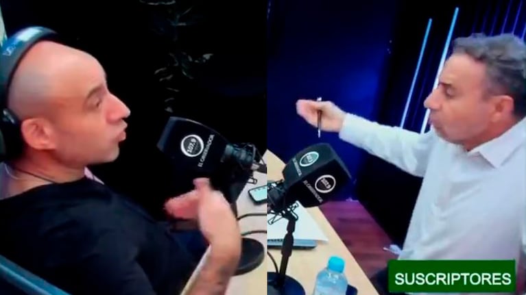 Se supo por qué Esteban Trebucq le revoleó los auriculares a Luis Majul en pleno aire: el video