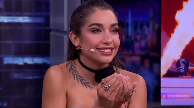El particular ritual de María Becerra para quitarse la mala energía: “Hago una limpieza”
