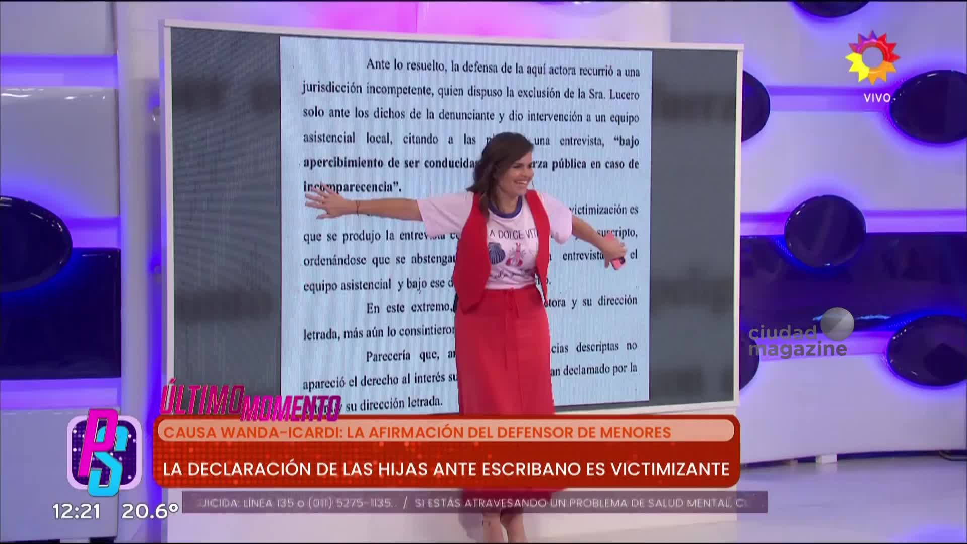 Por qué el juez de familia puso a Wanda Nara en la mira