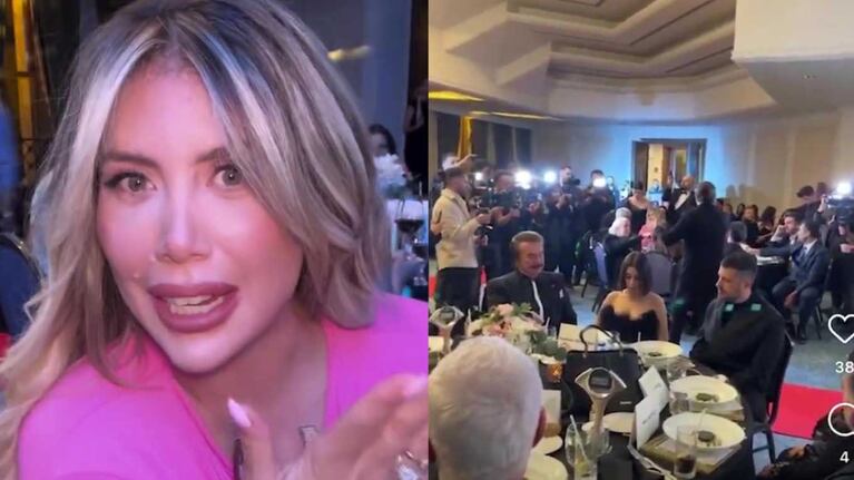 El video que avala la versión de que el premio que recibió Wanda Nara es “re trucho”