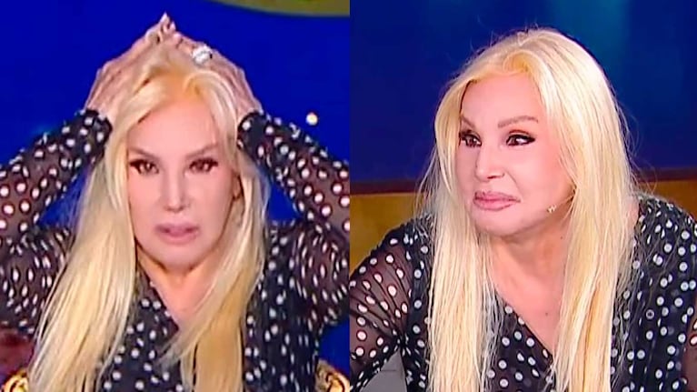 El desopilante blooper de Susana Giménez en vivo con su pelo: “Nadie me avisa”