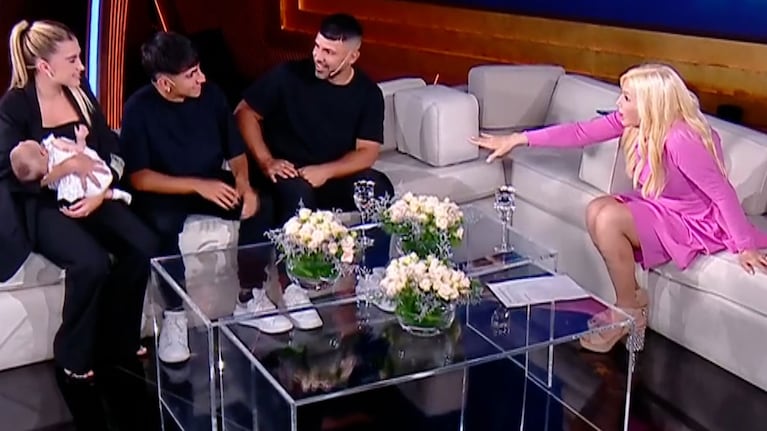 Kun Agüero fue con sus hijos al programa de Susana Giménez y la diva quedó en shock al ver a Benjamín