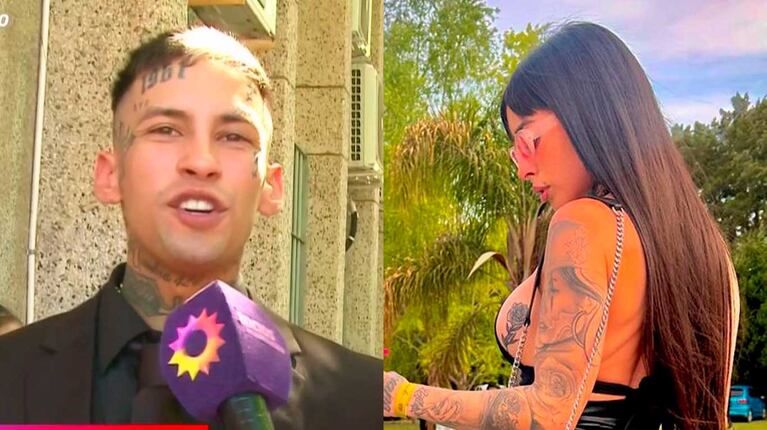 Qué dijo L-Gante de su romance con la viuda de El Noba y su vínculo con Wanda Nara