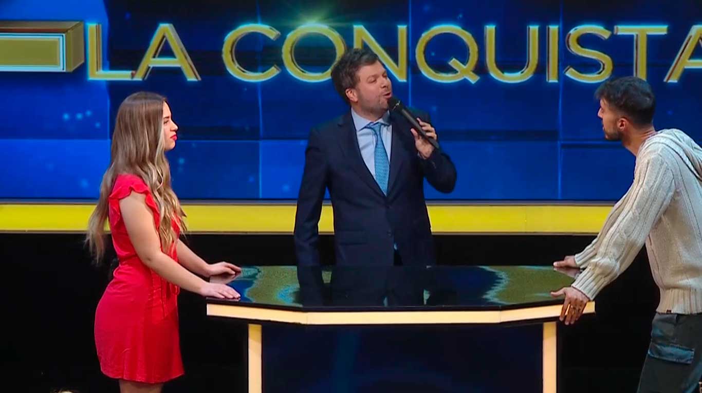 Edgardo llegó a su segundo duelo en The Floor