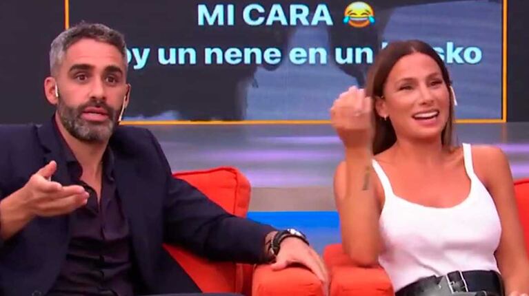 Tefi Russo mandó al frente al Pollo Álvarez al revelar cómo es en la intimidad