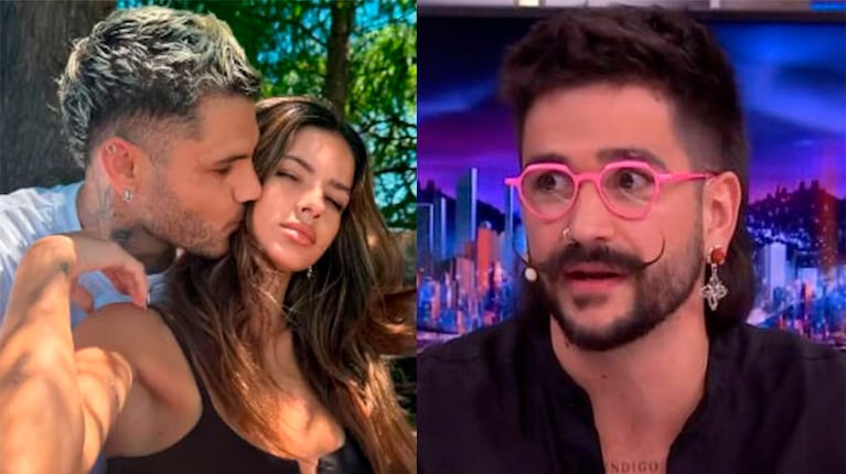 Tierno video: la China Suárez y Mauro Icardi a los mimos en un sillón con música de Camilo