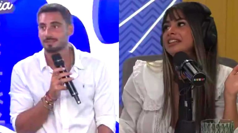 El fuerte reclamo de Daniela Celis a Nico Occhiato en su primer día en Luzu