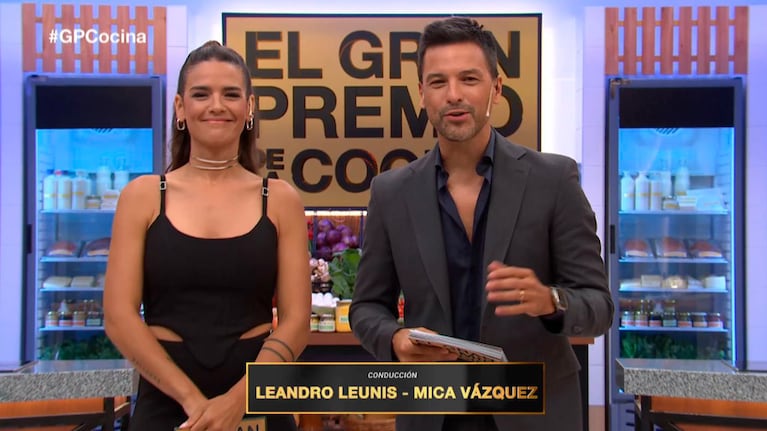 Así empezó El gran premio de la cocina por eltrece, con Mica Vázquez, Chino Leunis y un gran jurado