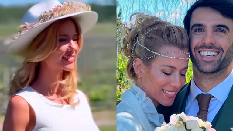 La emoción de una de las hijas de Nicole Neumann en el casamiento de su mamá: “Allegra leyó una carta”