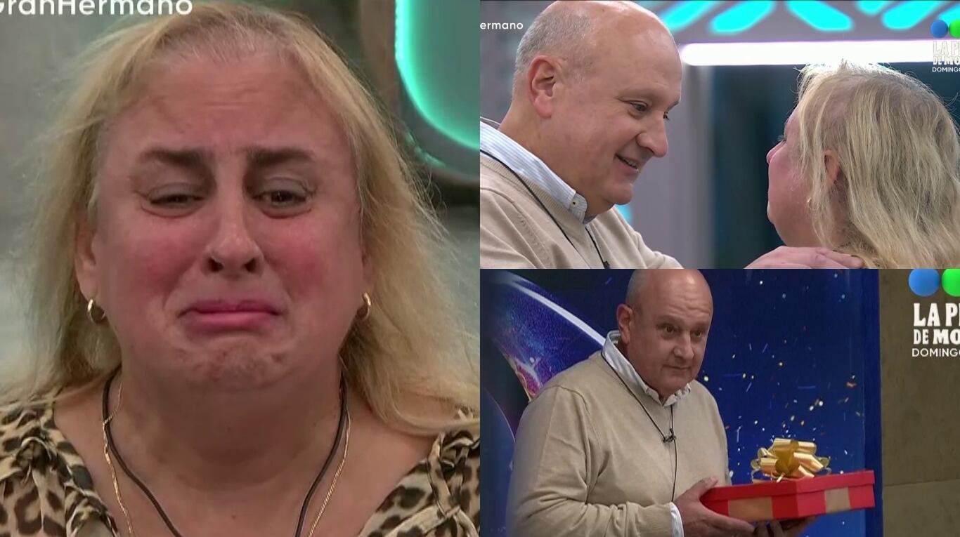 Selva rompió en llanto al recibir la visita sorpresa de su esposo en Gran Hermano 2024