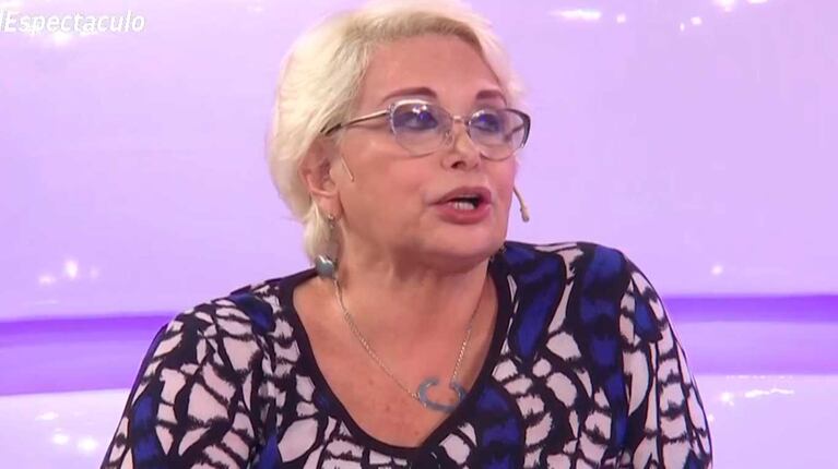 Carmen Barbieri se mostró preocupada por las pocas ganas que tiene de salir a divertirse