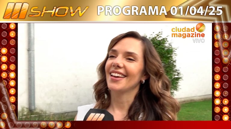 MSHOW - Programa del 01/04/25 JULIETA NAHIR CALVO ESTARÁ EN LOS SCKETCH DE “AHORA CAIGO”