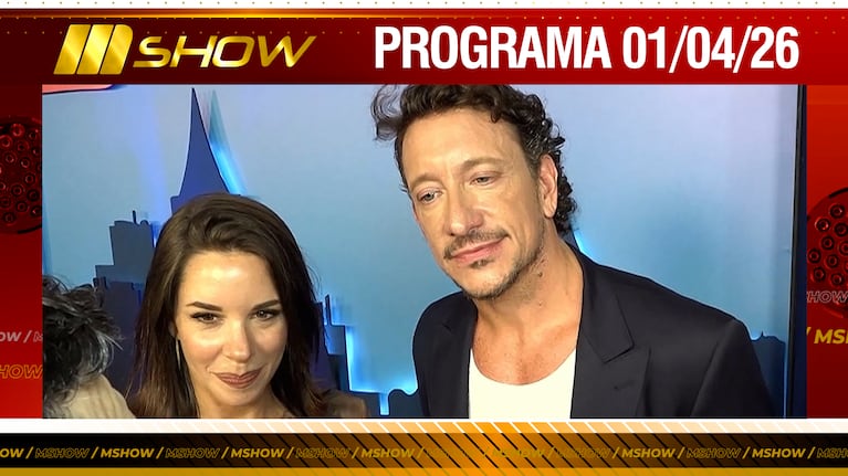 MSHOW - Programa del 01/04/26 NICO VÁZQUEZ Y DAI FERNANDEZ CELEBRARON EL ÉXITO DE “ROCKY”