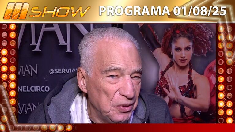 MSHOW - Programa del 01/08/25 EL DR. CORMILLOT DEBUTÓ EN EL CIRCO