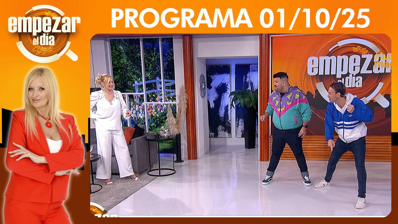 EMPEZAR EL DÍA- Programa del 01/10/25 