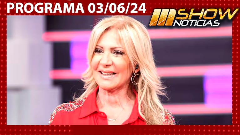 MSHOW - Programa del 03/06/24- SUSANA ROCCASSALVO QUIERE LLEVAR A MIRTHA LEGRAND A SU PROGRAMA