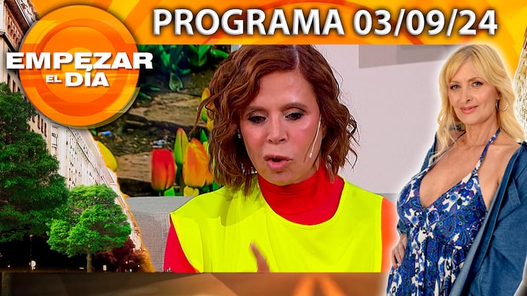 Empezar el día - Programa del 03/09/24 - AGATHA RUIZ DE LA PRADA ELOGIÓ A YUYITO