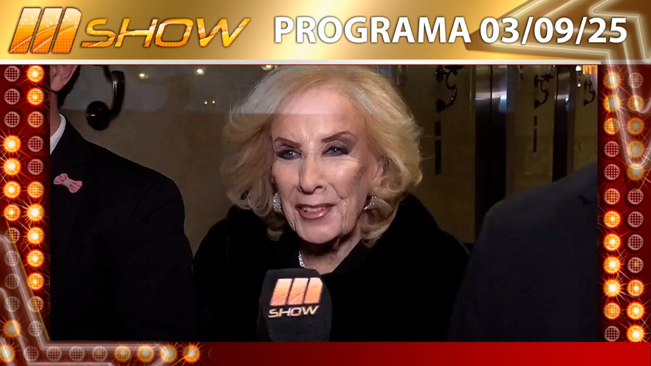 MSHOW - Programa del 03/09/25  