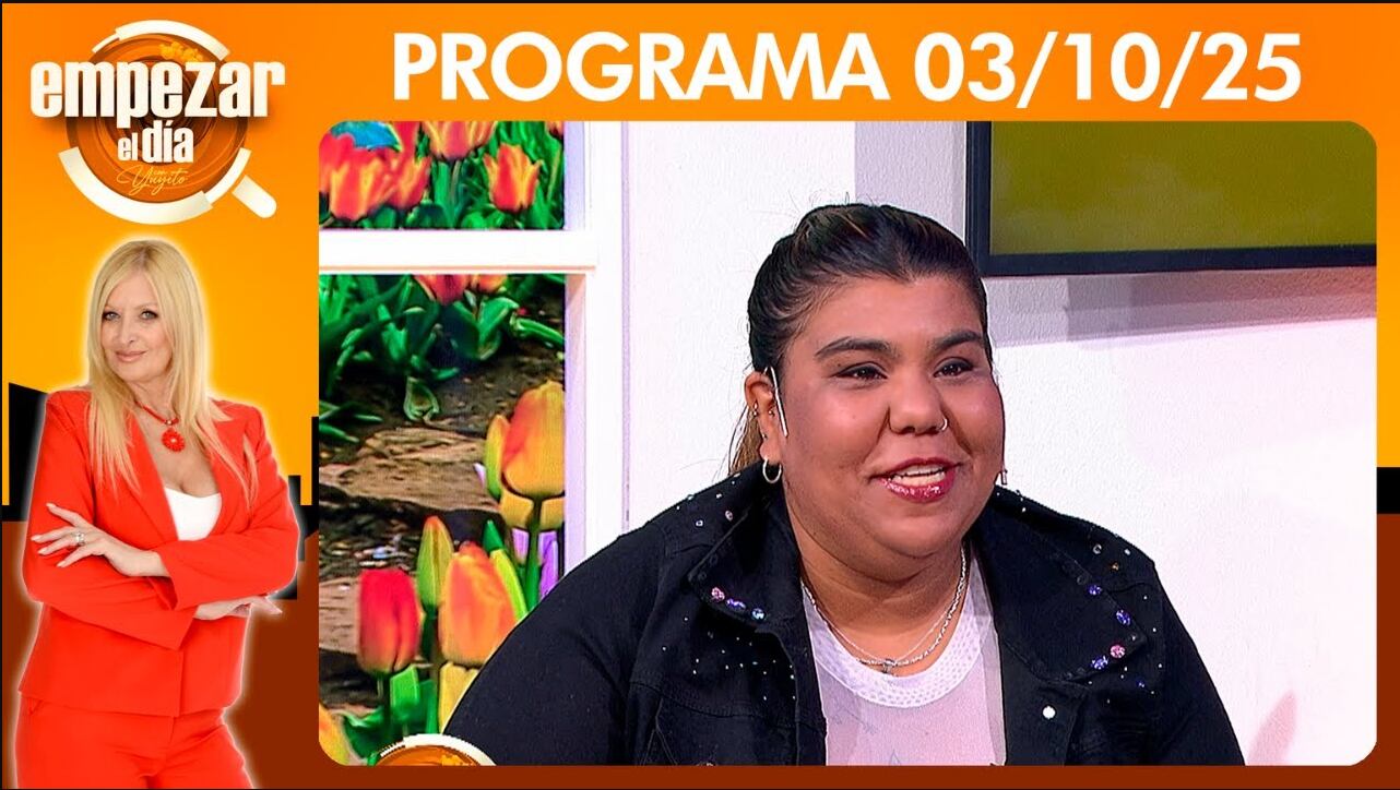 EMPEZAR EL DÍA- Programa del 03/10/25 