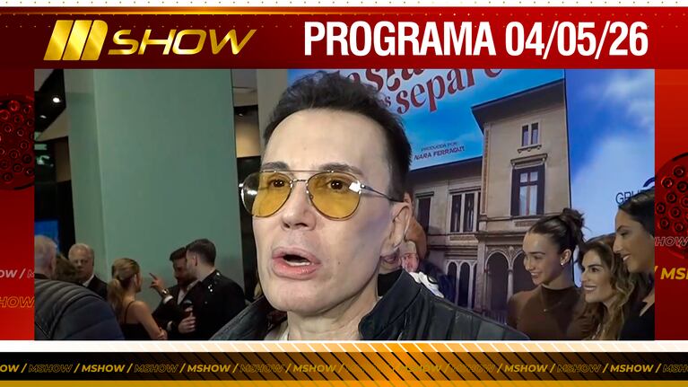 MSHOW - Programa del 04/05/26 - MARCELO POLINO Y EL ESTRENO DE “HASTA QUE LA VERDAD NOS SEPARE”