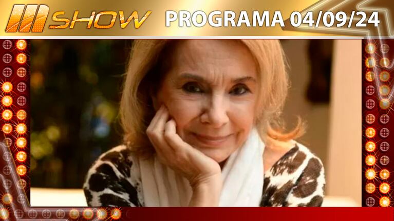 MSHOW - Programa del 04/09/24 HASTA SIEMPRE SELVA ALEMAN