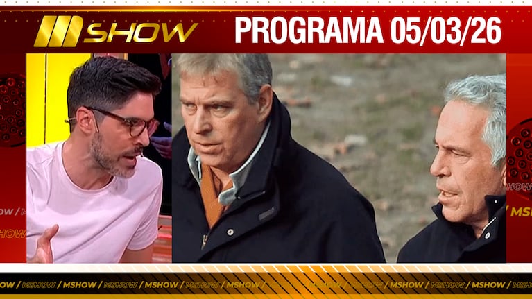 MSHOW - Programa del 05/03/26 CONTINUARÍAN CON “THE CROWN” CENTRADA EN EL ESCÁNDALO DEL PRÍNCIPE ANDRÉS