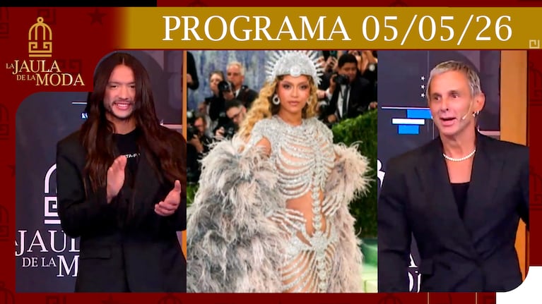 LA JAULA DE LA MODA - PROGRAMA 05/05/26 - TODA LA MET GALA 2026 JUNTO A FABIÁN PAZ Y GUSTAVO PUCHETA
