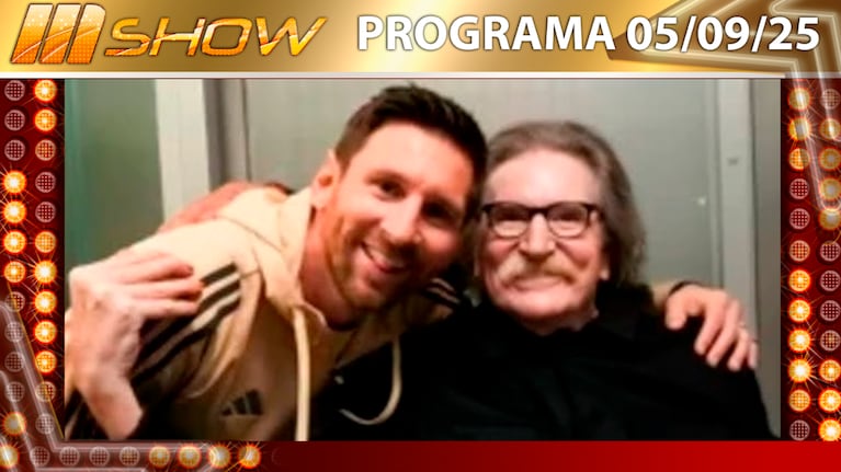 MSHOW - Programa del 05/09/25 EL ENCUENTRO ENTRE MESSI Y CHARLY GARCÍA