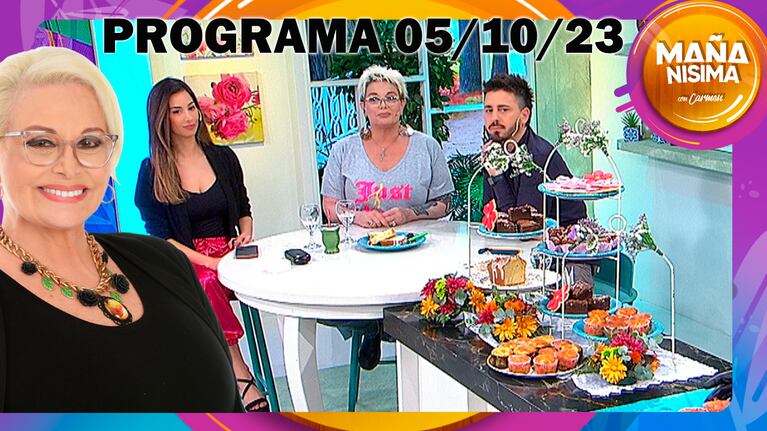 Mañanísima - Programa completo 05/10/23- EL PASE DEL AÑO, MAÑANISIMA SE VA A ELTRECE