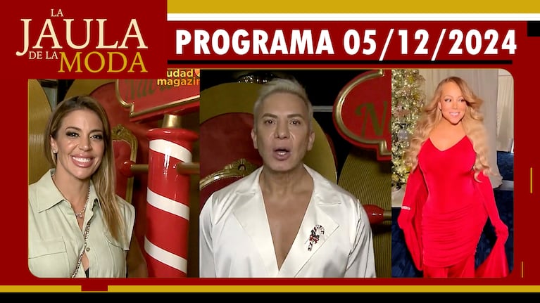 LA JAULA DE LA MODA - Programa 05/12/24 - ¡PALPITAMOS LA NAVIDAD EN LA JAULA!