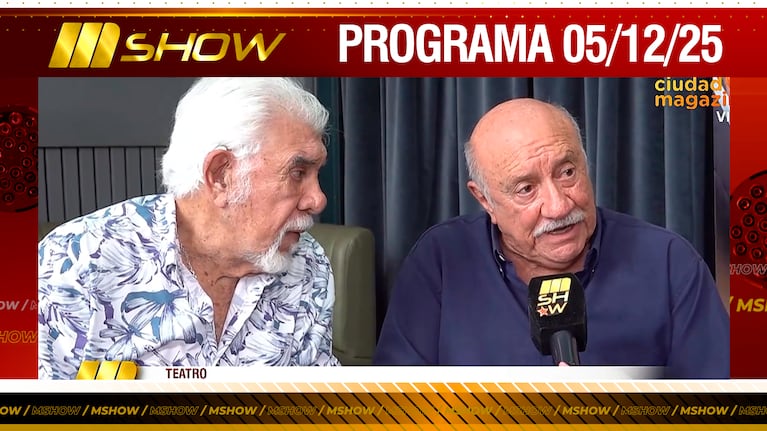 MSHOW - Programa del 05/12/25 RAÚL LAVIE Y OSVALDO SANTORO PRESENTAN “VAMOS LOS PIBES”