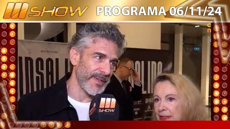 MSHOW - Programa del 06/11/24 - LEO SBARAGLIA REVELA DETALLES DE SU NUEVA PELÍCULA “SIN SALIDA”