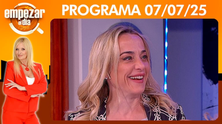 Empezar el día - Programa del 07/07/25- SABRINA CARBALLO A SOLAS CON YUYITO