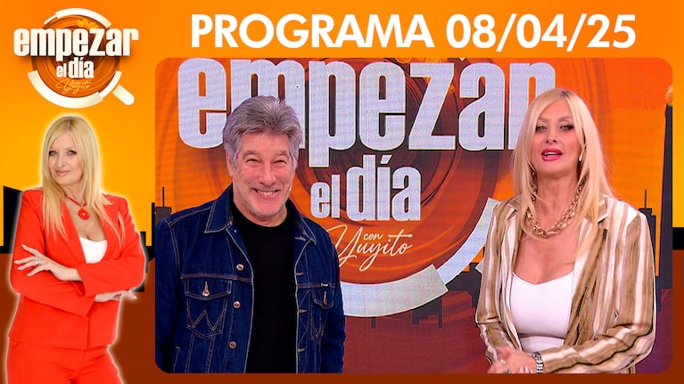 Empezar el día - Programa del 08/04/25 PACHU PEÑA LLEGA A LA CALLE CORRIENTES