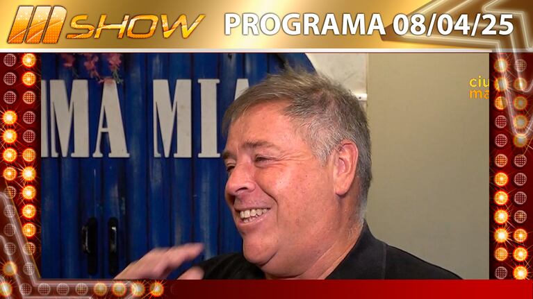 MSHOW - Programa del 08/04/25 CARNA CUENTA CÓMO LE LLEGÓ SU PAPEL EN “MAMMA MÍA”