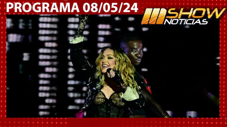 MSHOW - Programa del 08/05/24 - MADONNA REALIZÓ UNA GRAN DONACIÓN A RÍO GRANDE DO SOUL