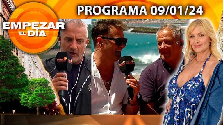 Empezar el día - Programa del 09/01/24 - LA TEMPORADA DE TEATRO ESTÁ QUE ARDE