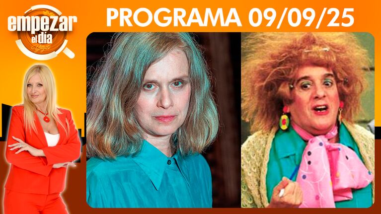 Empezar el día - Programa del 09/09/25- JUANA MOLINA RECORDÓ AL GRAN ANTONIO GASALLA
