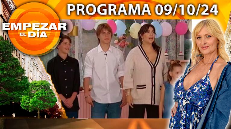 Empezar el día - Programa del del 09/10/24 - SORPRESA PARA WANDA NARA EN BAKE OFF