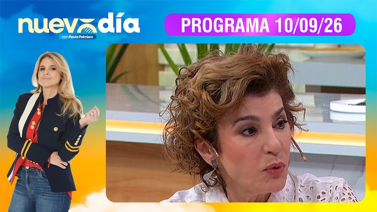 NUEVO DÍA - Programa del 10/09/26 - CAROLINA PAPALEO HABLÓ DEL AMOR POR LA TELEVISÓN Y EL TEATRO