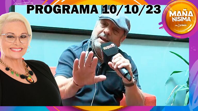 Mañanísima - Programa completo 10/10/23- BABY ETCHECOPAR, SIN FILTRO